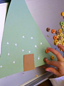 fruity loop Christmas tree craft