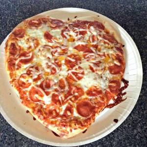 Heart Pizza