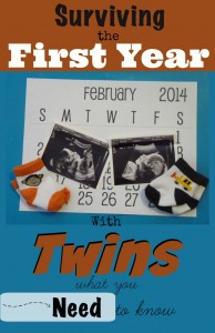 surviving first year with twins