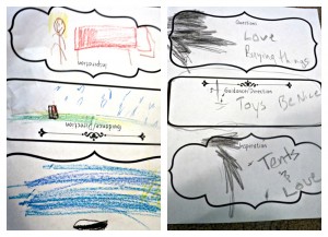 kids question sheets