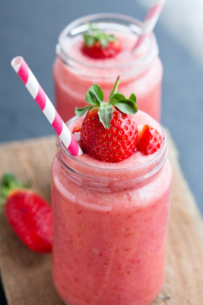 Strawberry smoothies