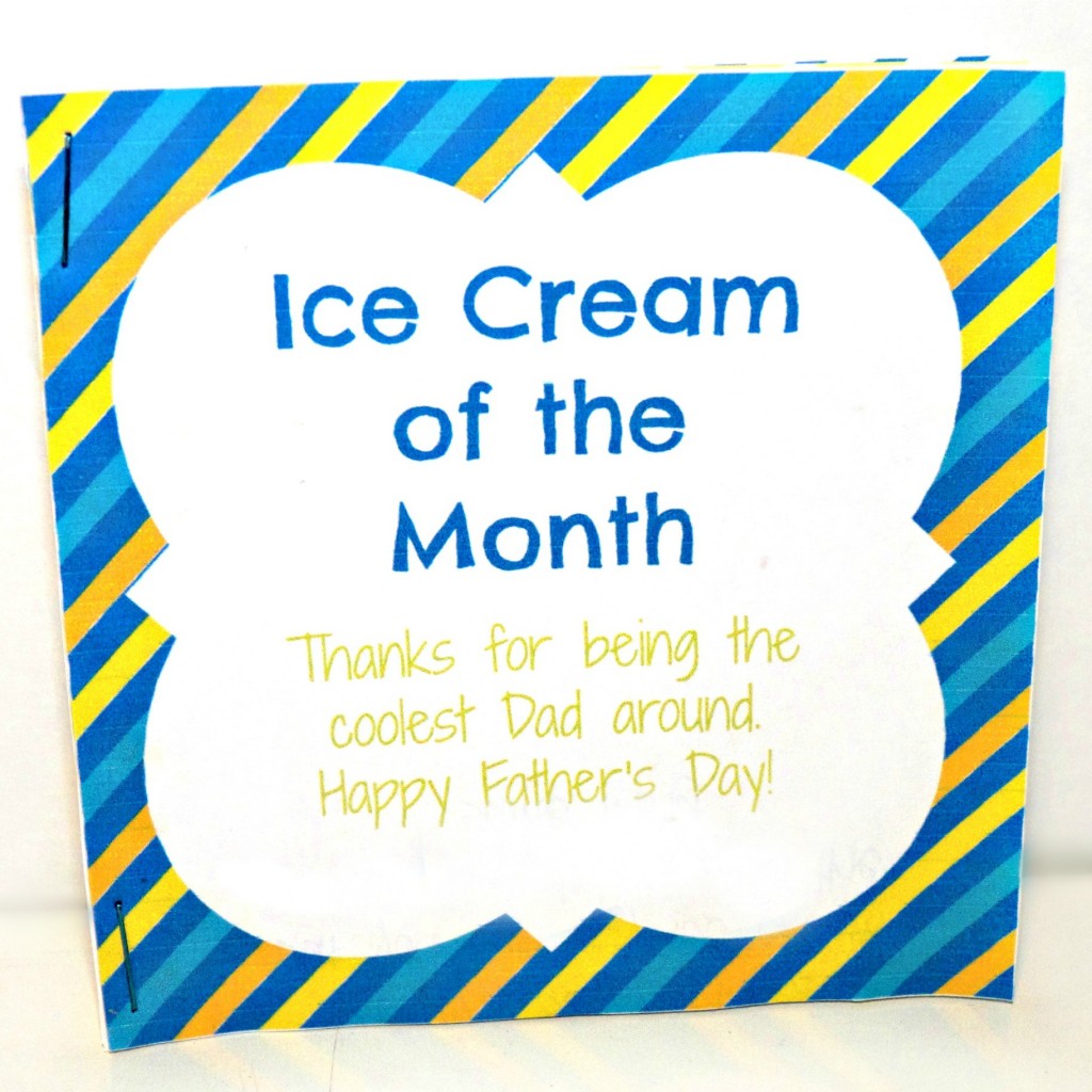 ice cream of the month coupon book