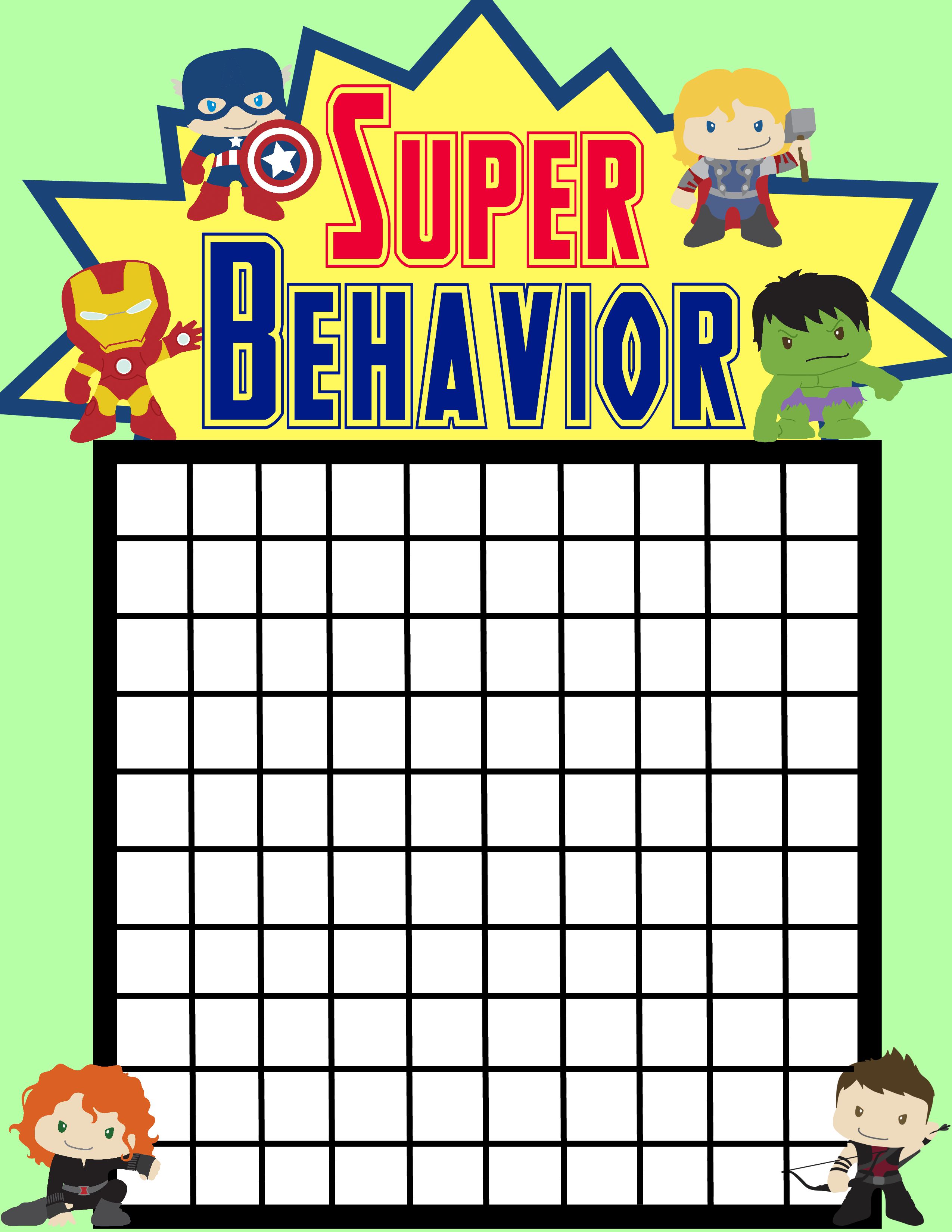 reward-chart-kids-superhero-behavior-chart-reward-chart