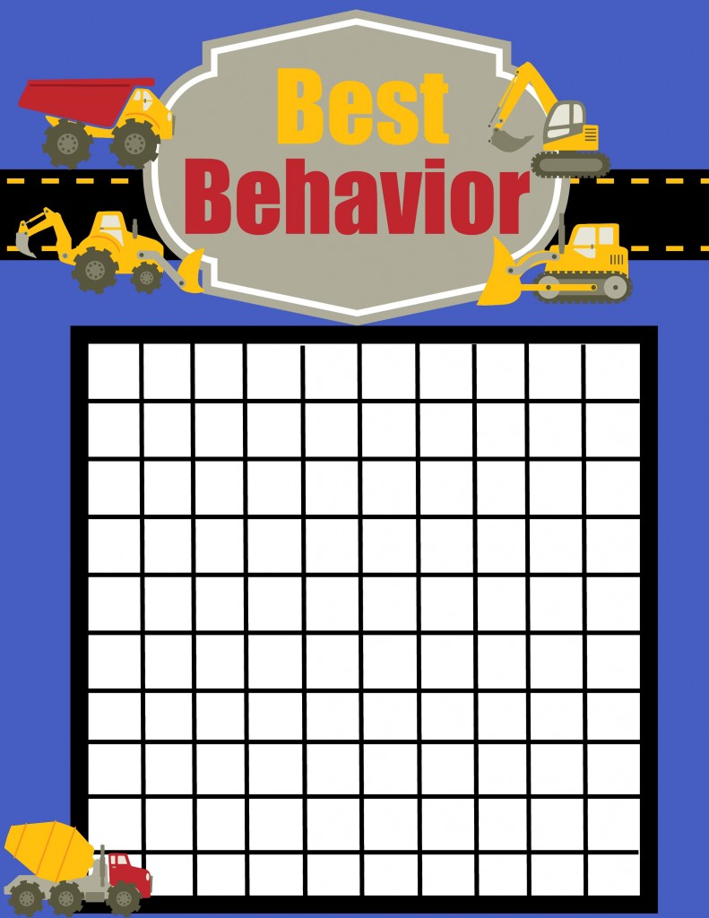 behavior chart construction