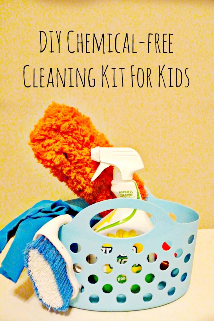 DIY Kids Cleaning kit pic