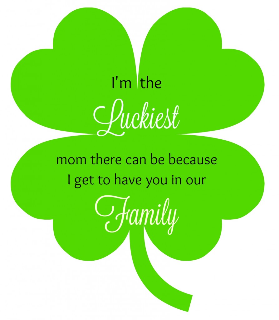 Lucky Mom clover