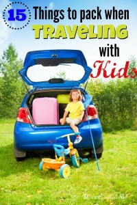 15 things to pack traveling with kids