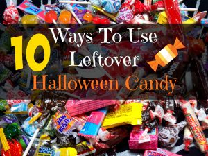 10 uses for halloween candy