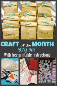 DIY craft of the month kit