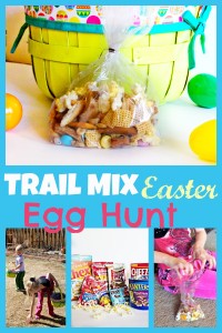 trail mix egg hunt
