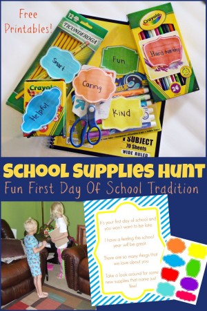 School Supply Hunt | More Excellent Me