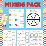 Fun Color Theory Activity Pack For Kids