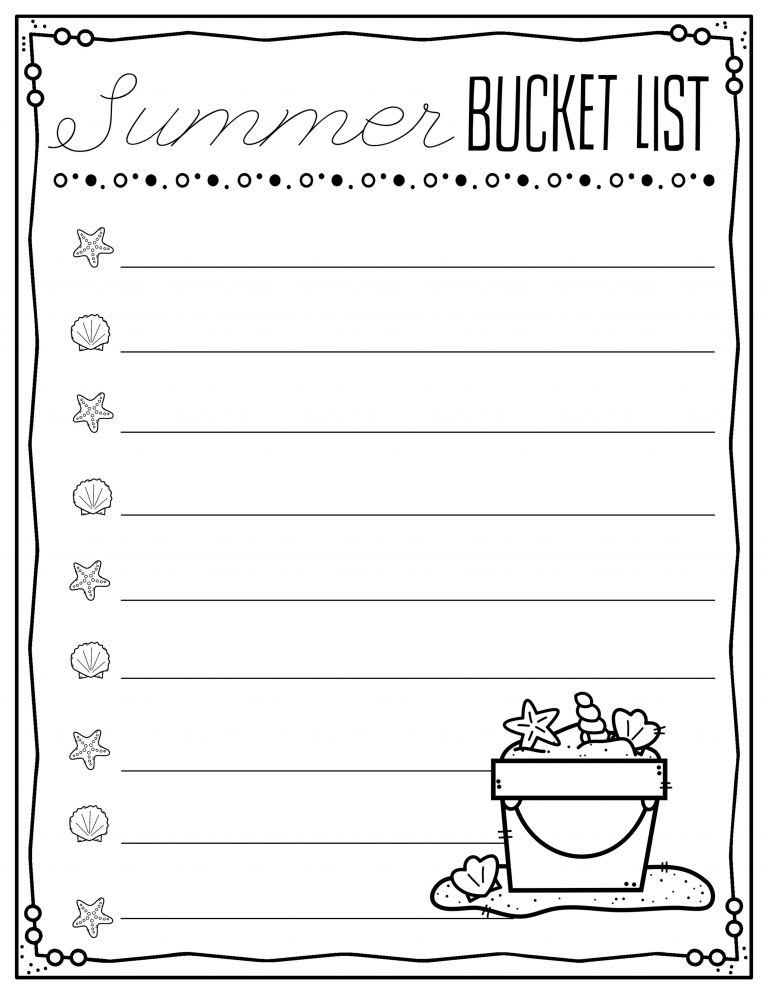 Kids Summer Adventure Planner | More Excellent Me